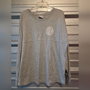 J. America Heather Gray Long Sleeve Shirt